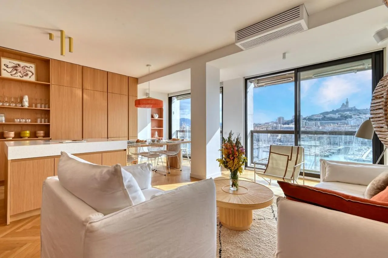 La Sentinella - Appt Au Dessus Du Vieux Port Apartment Marseille